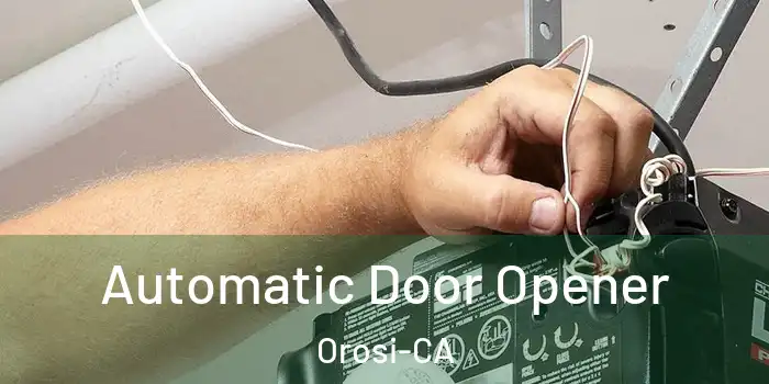  Automatic Door Opener Orosi-CA