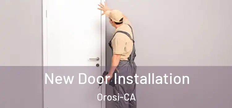  New Door Installation Orosi-CA